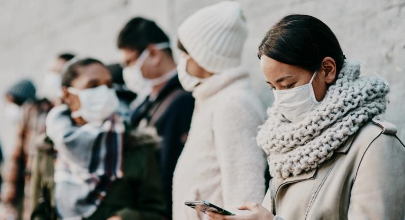 patients wearing masks