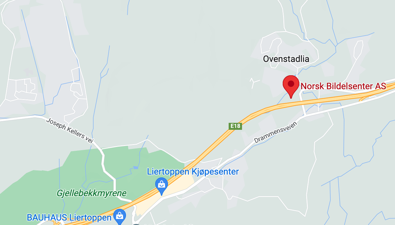 Skjermbilde fra Google Maps