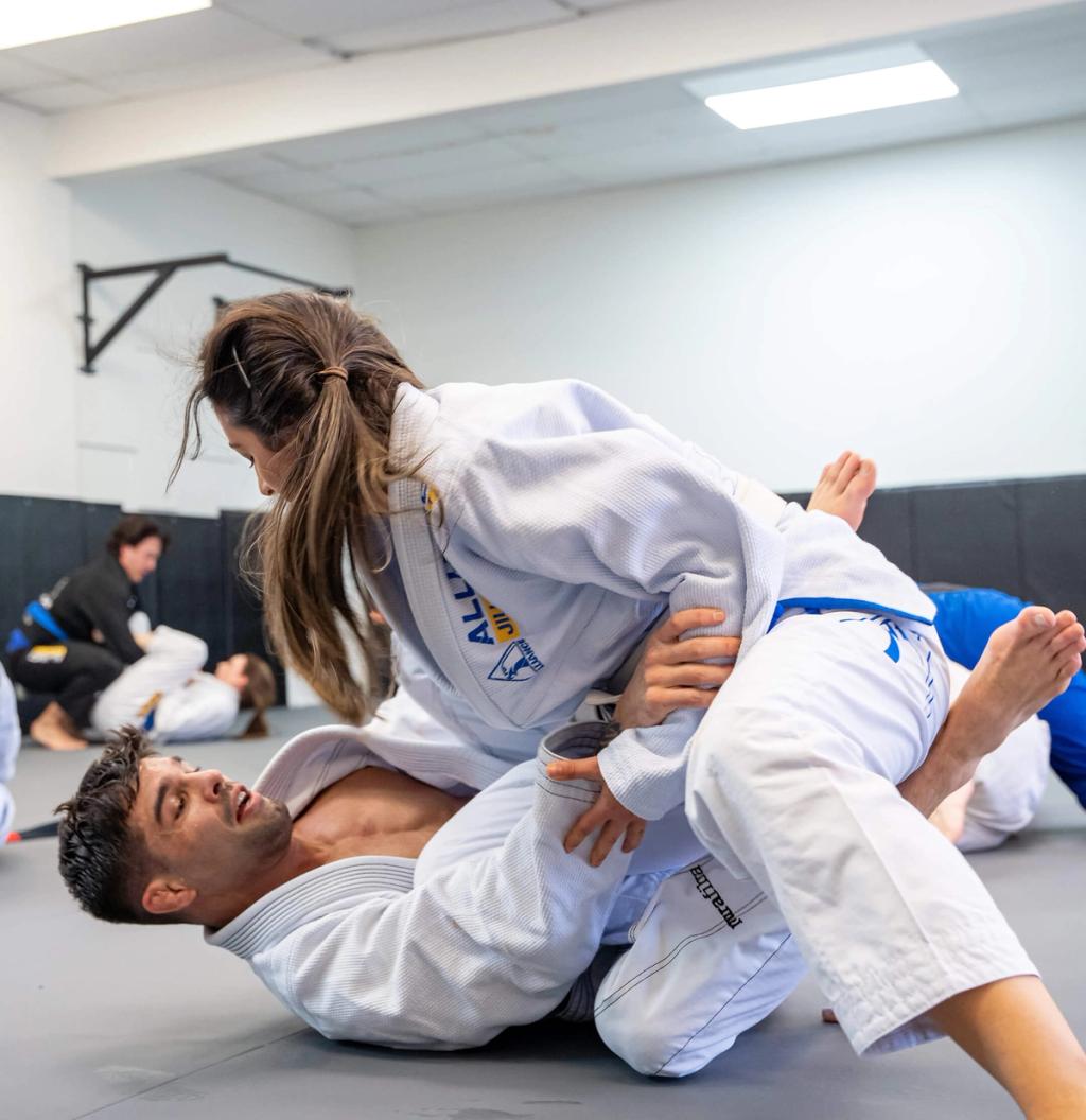 Students learn jiu-jitsu from one of the best at Alliance Academy
