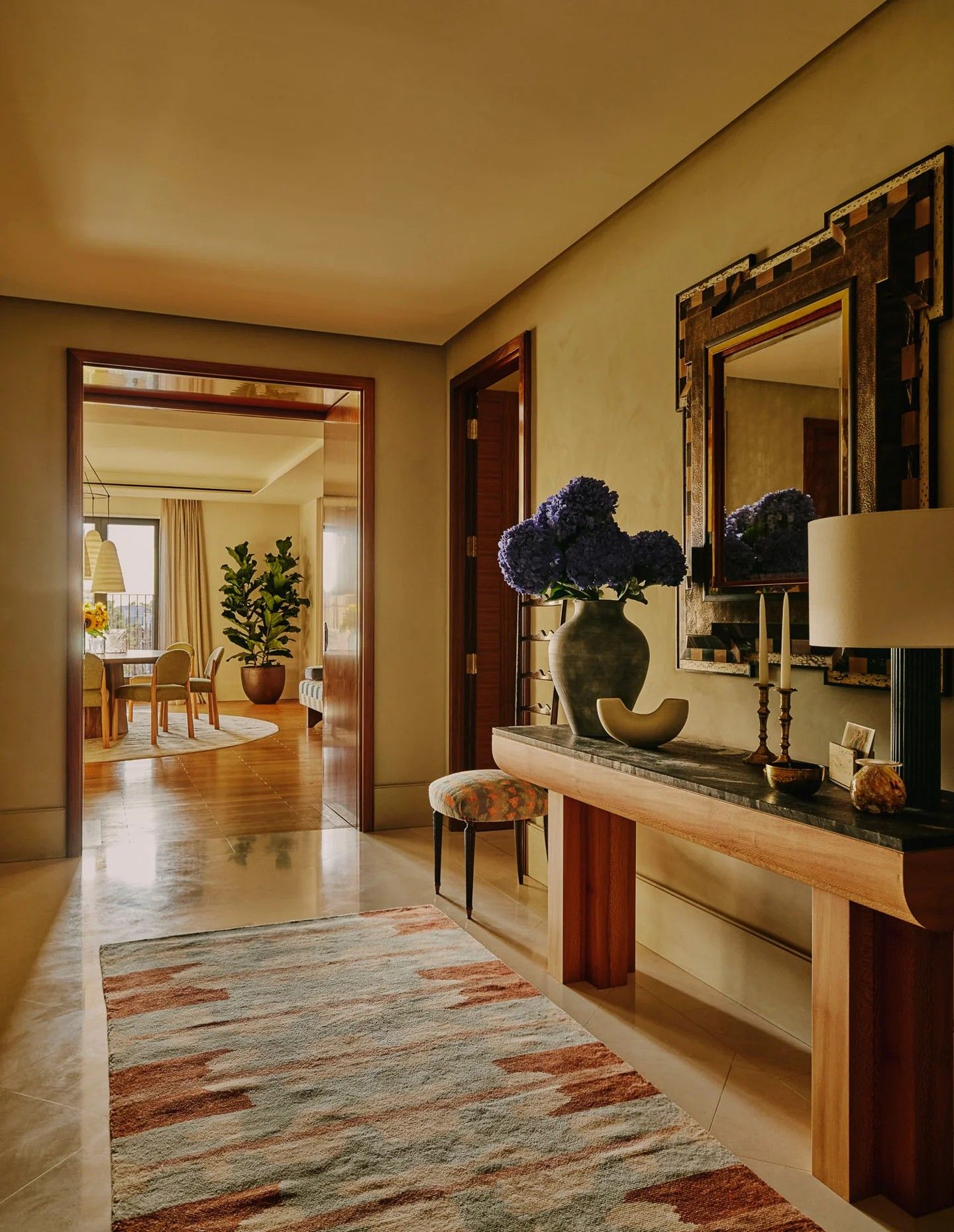 Studio Notes: Rug Placement & Scale