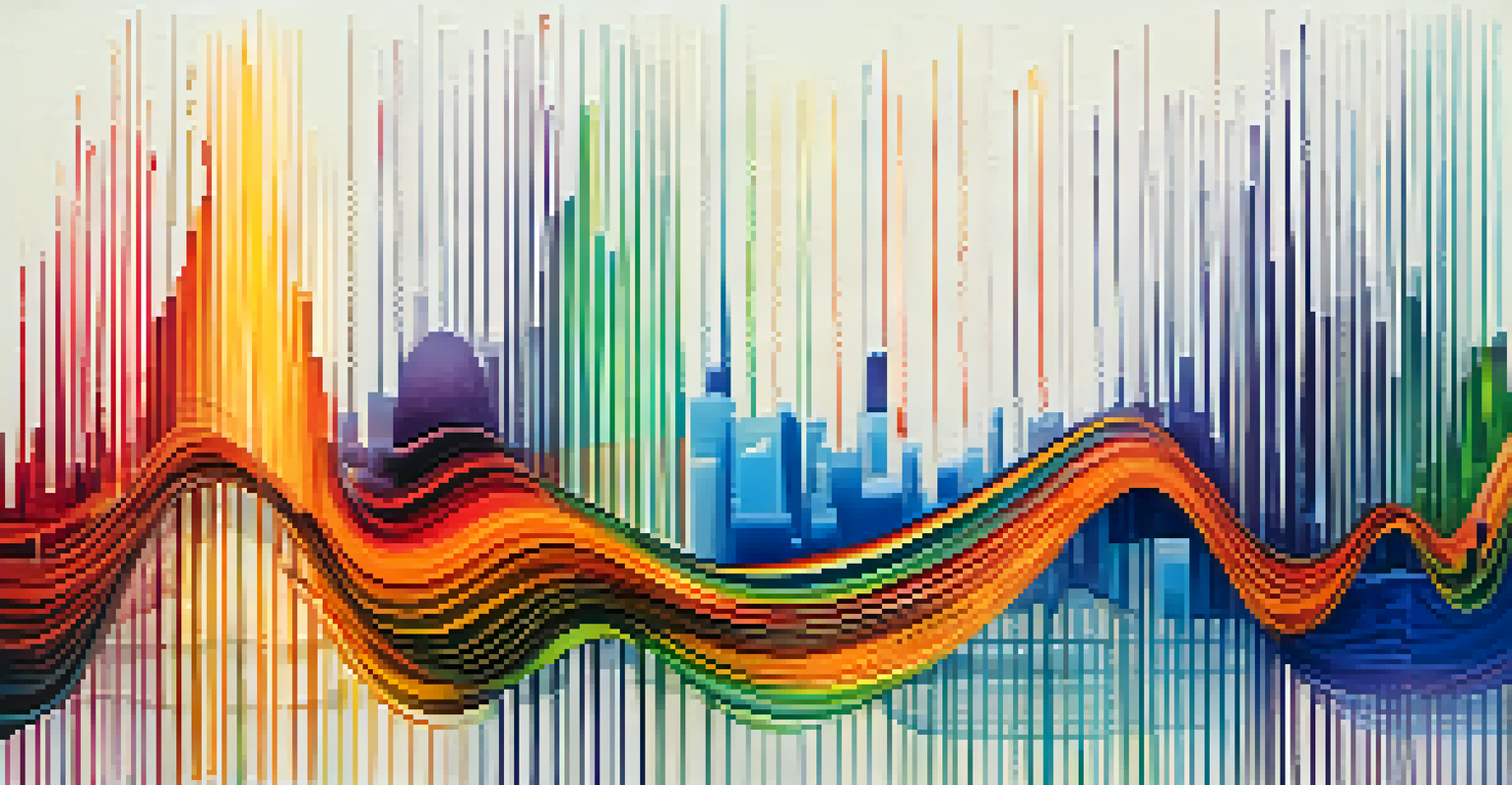 An abstract image of colorful sound waves flowing through a brain silhouette, representing the connection between music and memory.