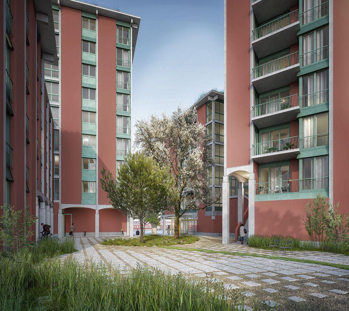 Poststrasse am Bahnhof