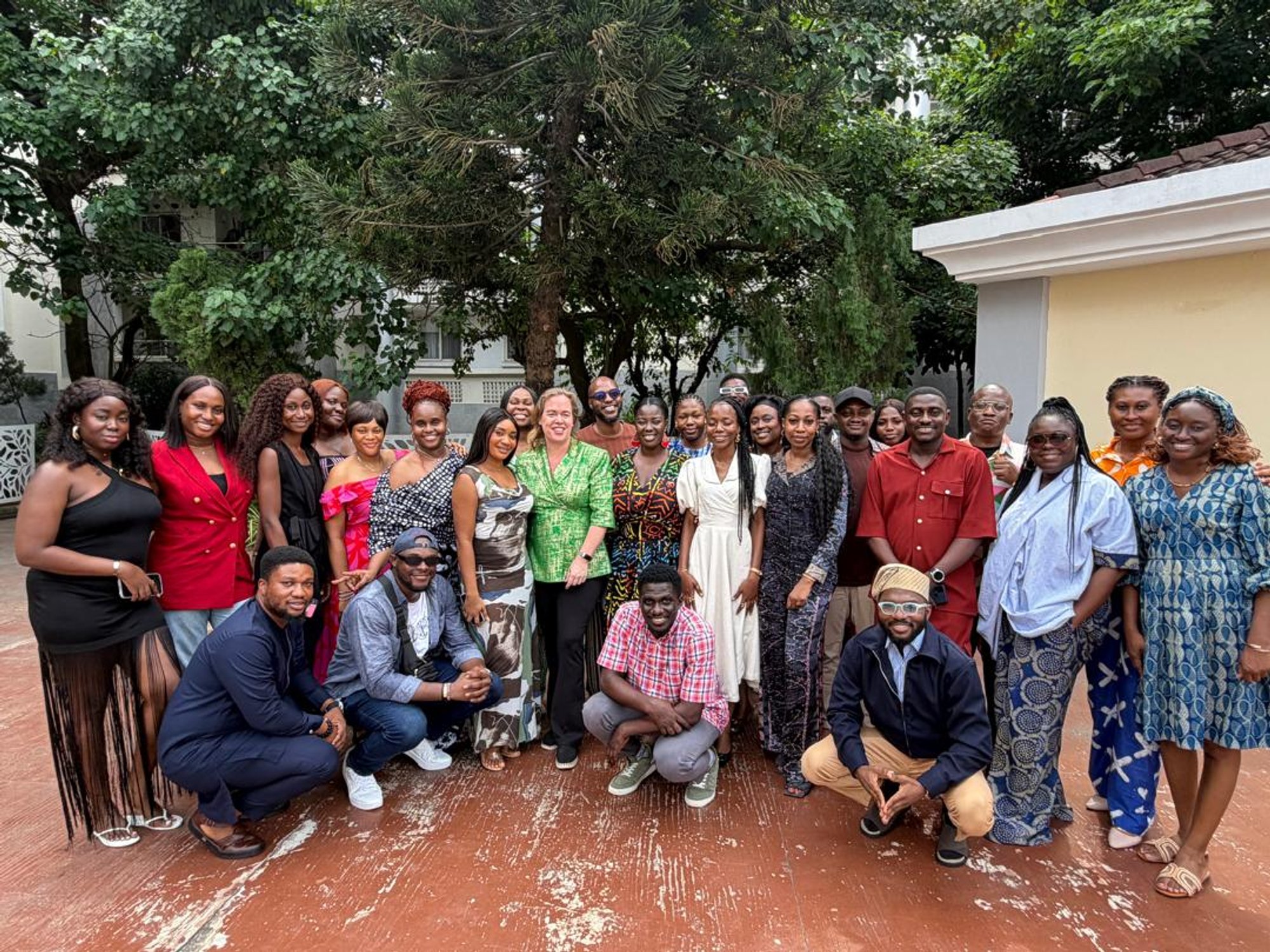 Commercium Africa team gathered during a market engagement visit