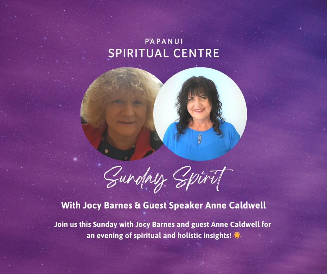Sunday Spirit: With Special Guests Jocy Barnes &amp; Anne Caldwell