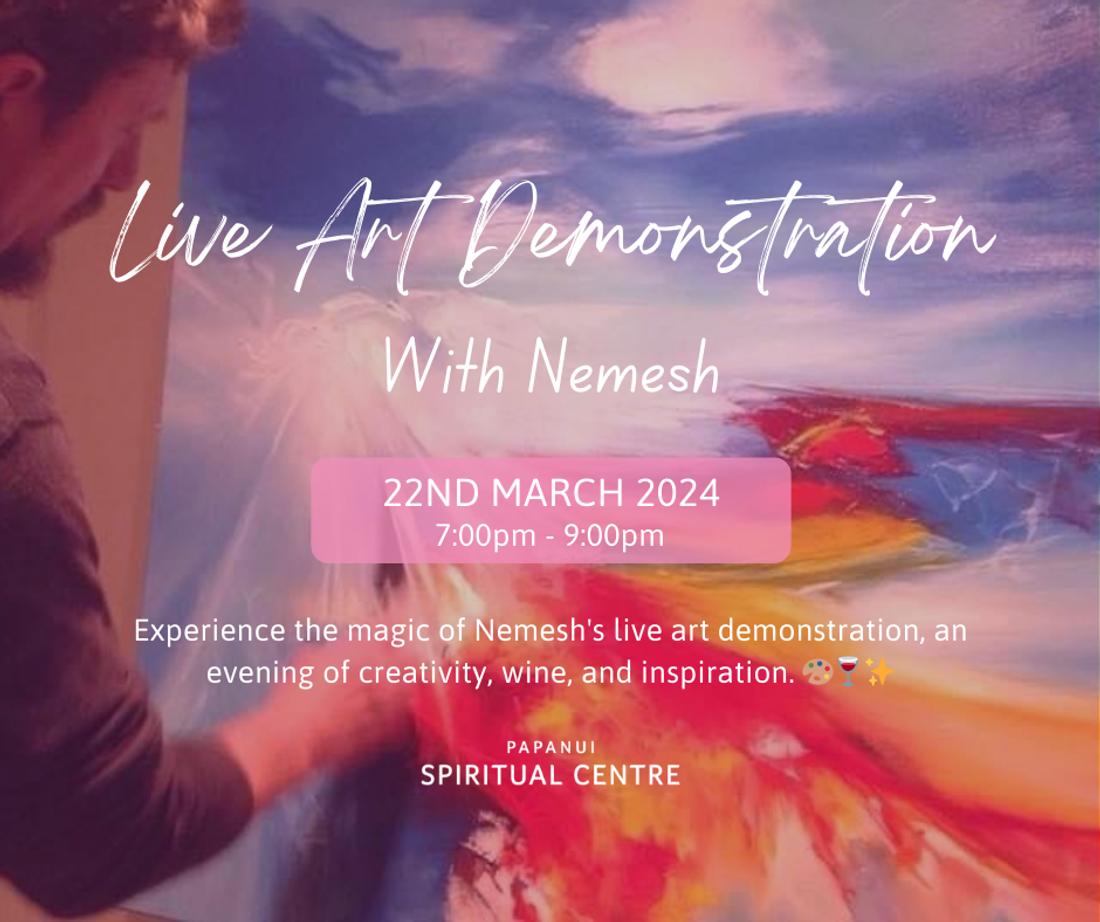 Live Art Demonstration With Nemesh