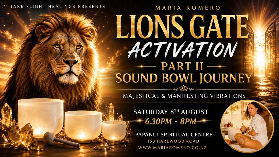 Lions Gate Part 2 — Portal Activation & Crystal Sound Journey