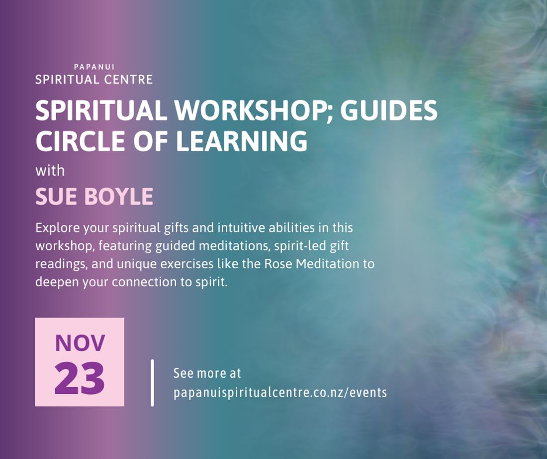Spiritual Workshop; Guides Circle of Learning