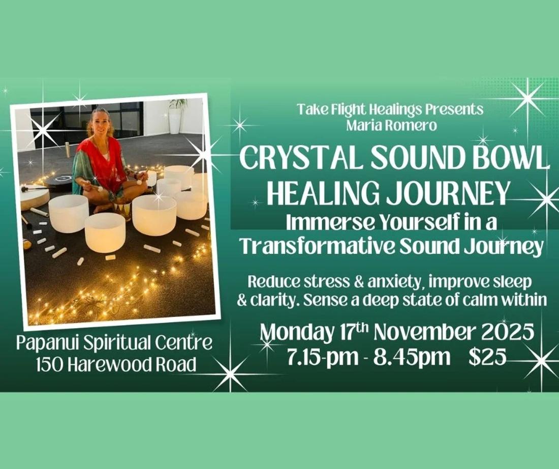 Crystal Sound Bowl Healing Journey