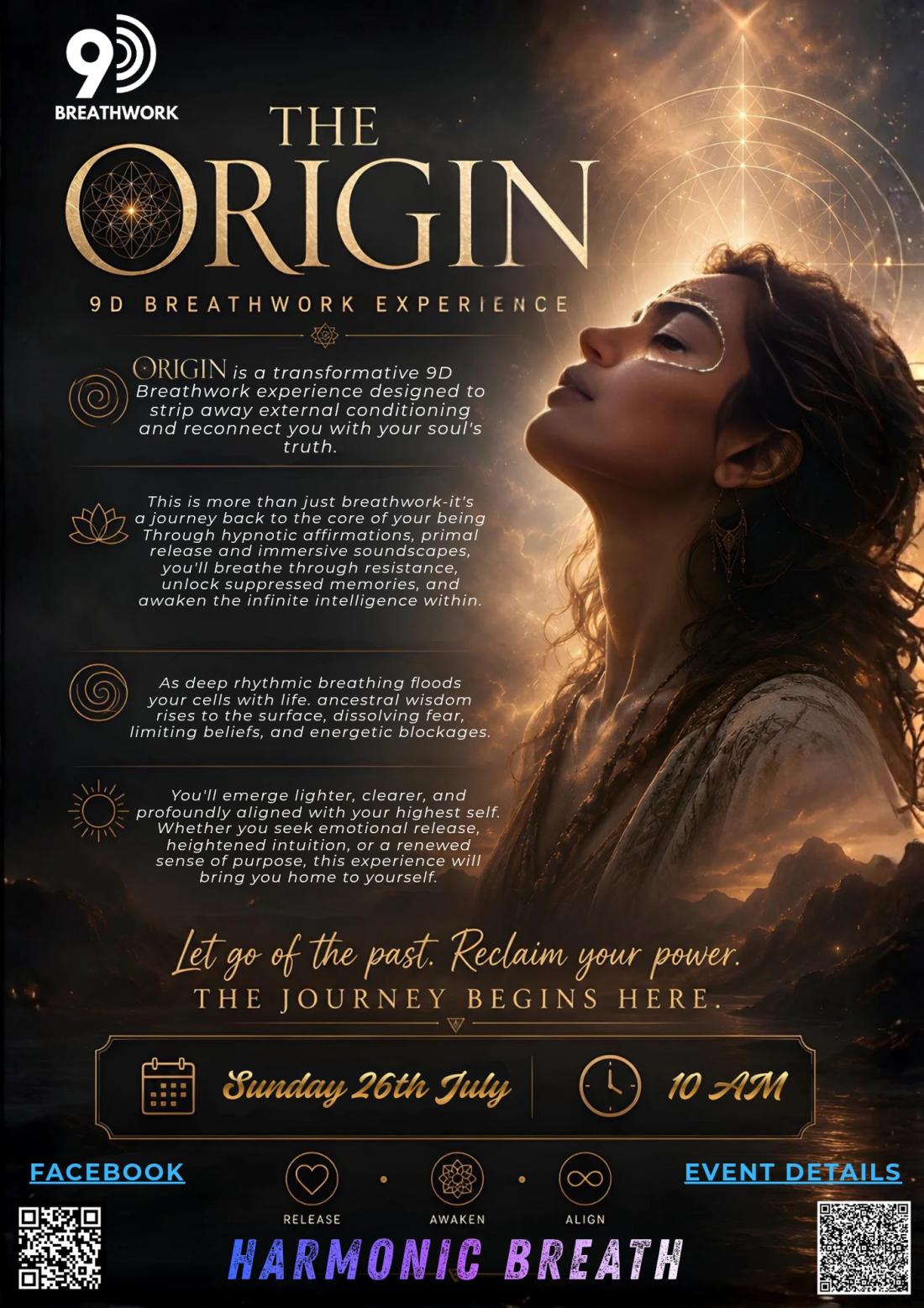 9D Breathwork Journey — The Origin