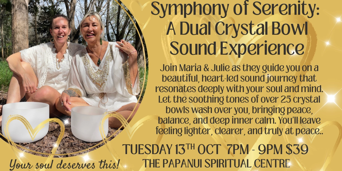 Symphony of Serenity — A Dual Crystal Bowl Sound Experience
