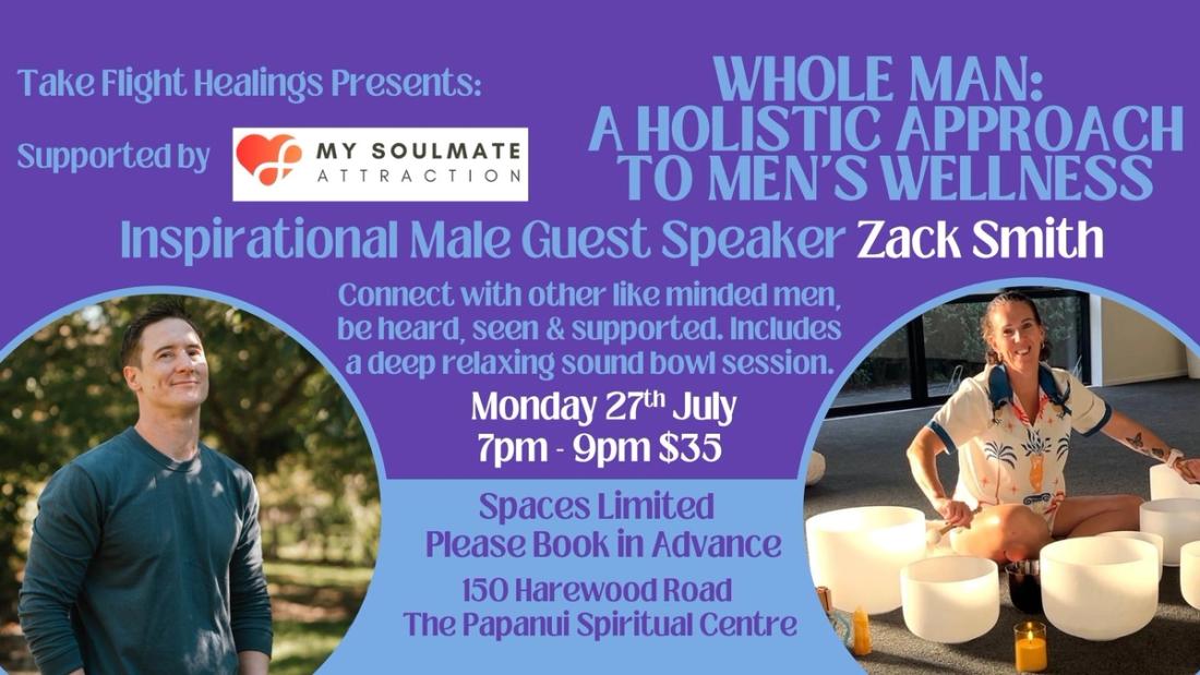 Whole Man - An Holistic Approach to Mens Health & Wellbeing