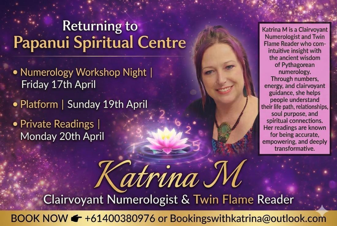 Private Readings with Katrina M