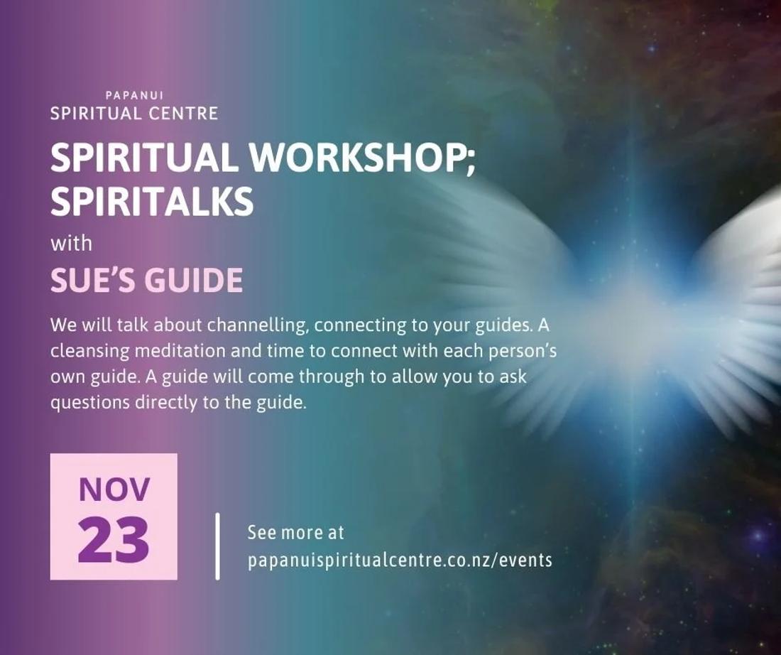 Spiritual Workshop; SpiriTalks