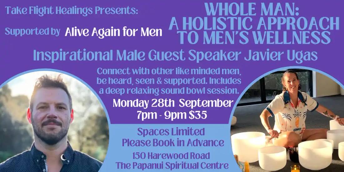 Whole Man - An Holistic Approach to Mens Health & Wellbeing