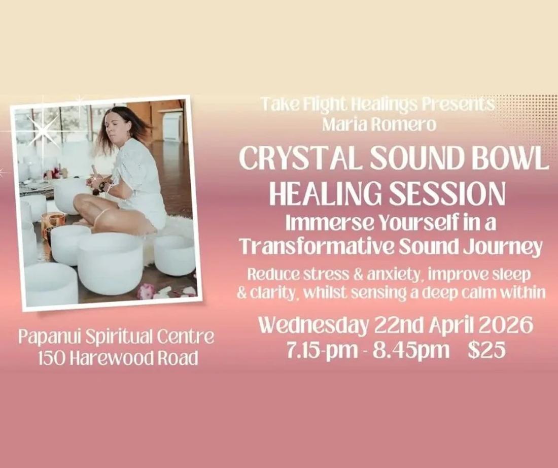 Crystal Sound Bowl Healing Session
