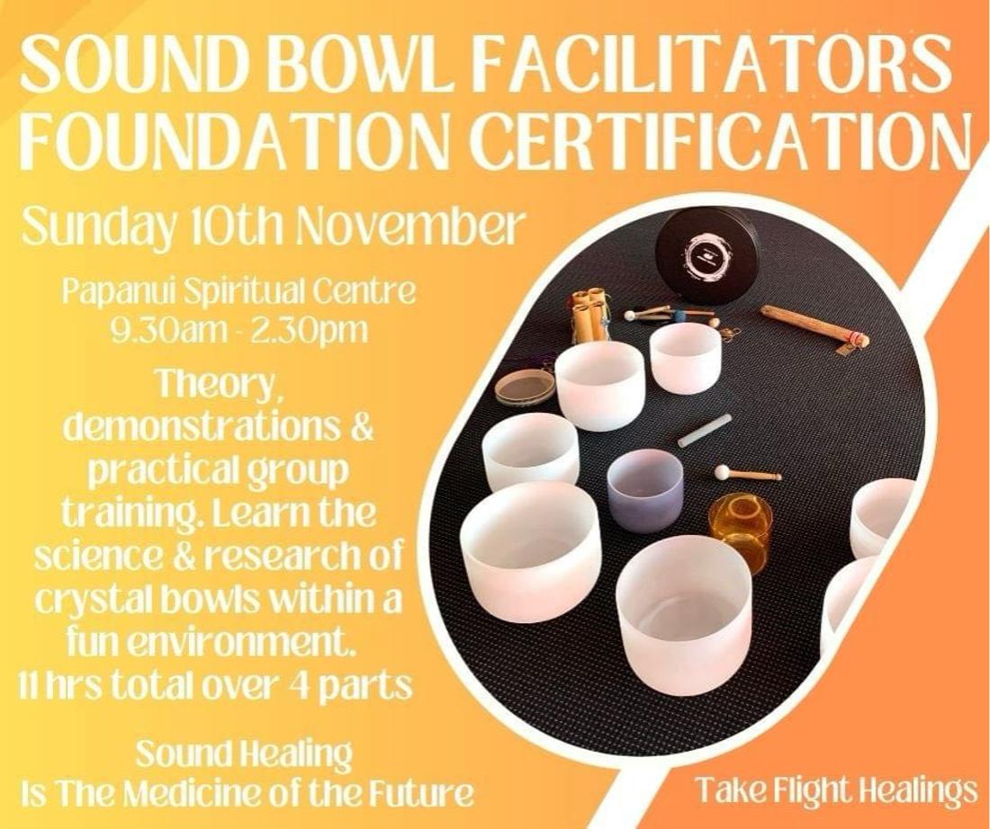 Sound Bowl Facilitators Foundation Certification