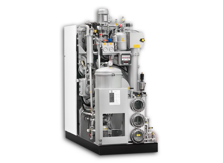 UniSec ECOPLUS JM802HC Dry Cleaning Machine - rear view