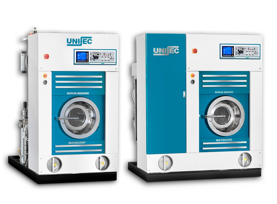 UniSec ECOPLUS JM802HC Dry Cleaning Machine - front view