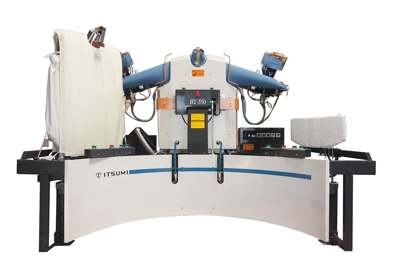 Itsumi precision shirt finishing and pressing equipment