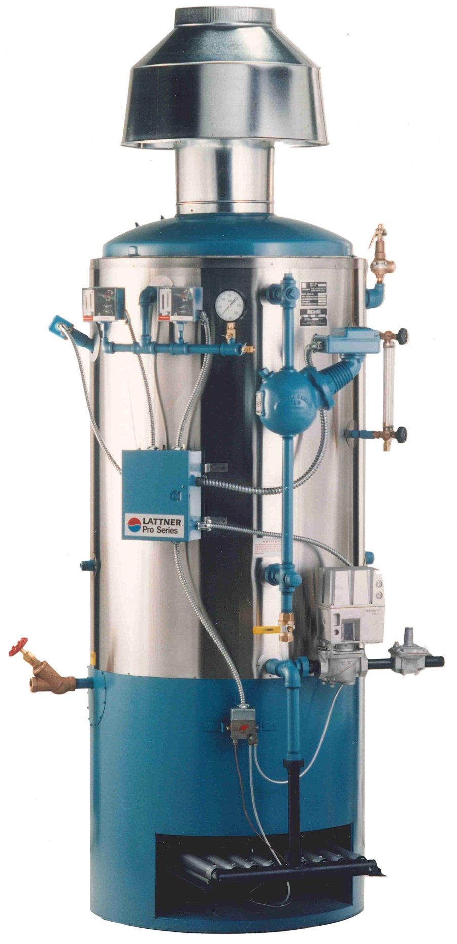 Lattner HE Vertical Tubeless Steam Boiler