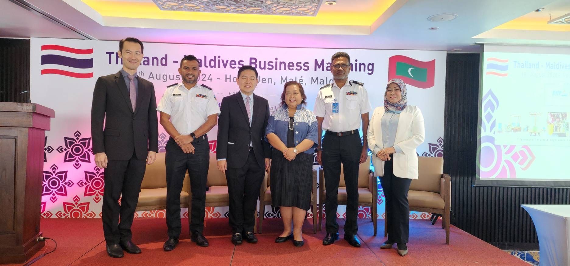 Vplus ExpertV Plus Expert Co., Ltd. ในเวทีการค้ามัลดีฟส์ : Trade Mission Maldives 2024