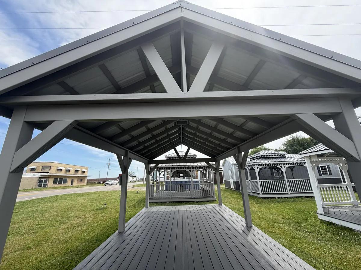12×20 Pavilion at the Adrian location, building detail