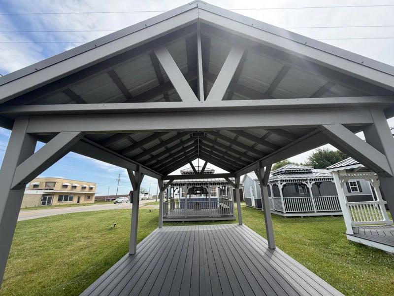 12×20 Pavilion at the Adrian location, building detail
