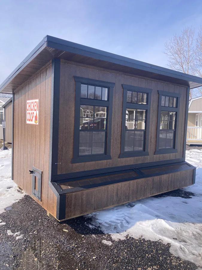 8×10 Chicken Coop at the Carleton location