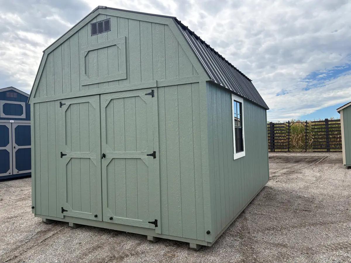 12×16 Lofted Garden Shed at the Adrian location