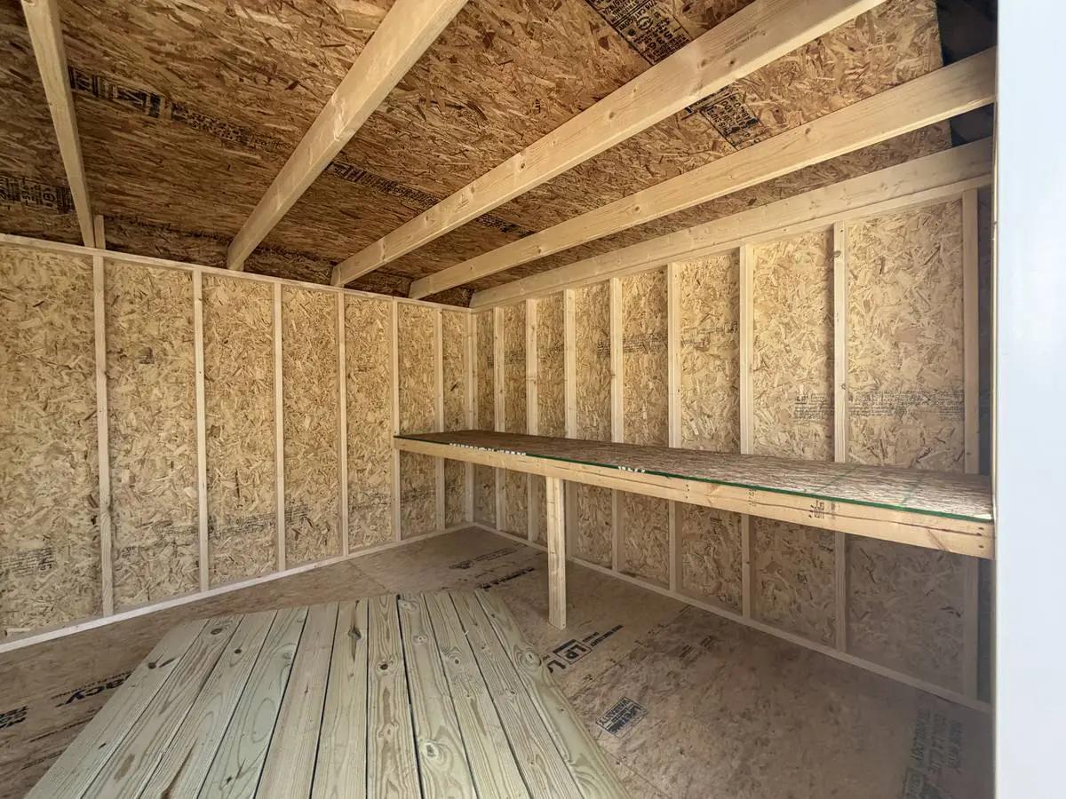 12×16 Lofted Garden Shed at the Carleton location