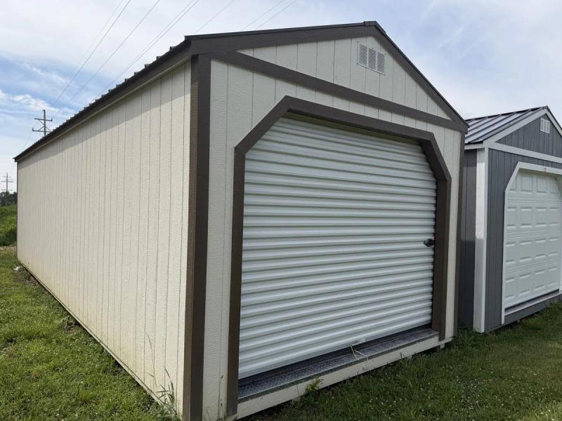 12×32 Garage at the Adrian location, front exterior view