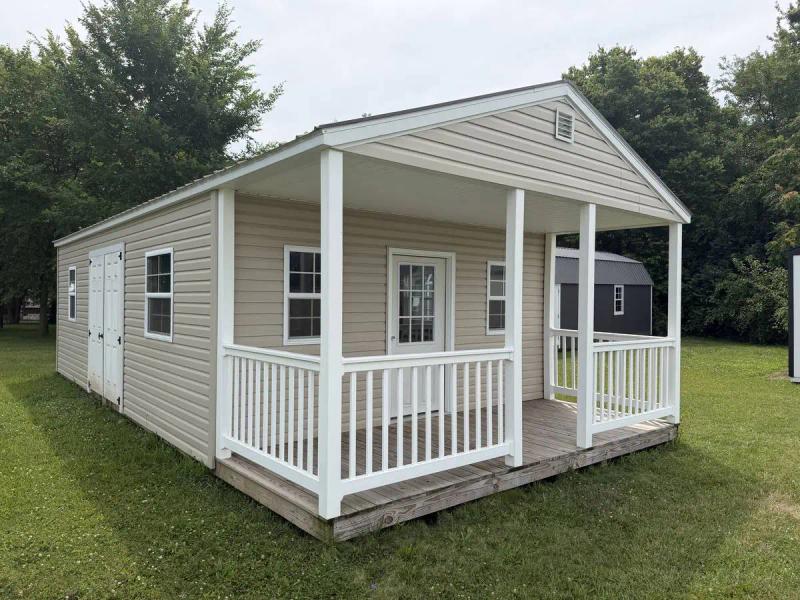 16×32 Cabin at the Adrian location, front exterior view