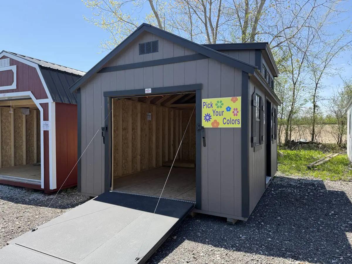 12×16 Deluxe Garden Shed at the Carleton location