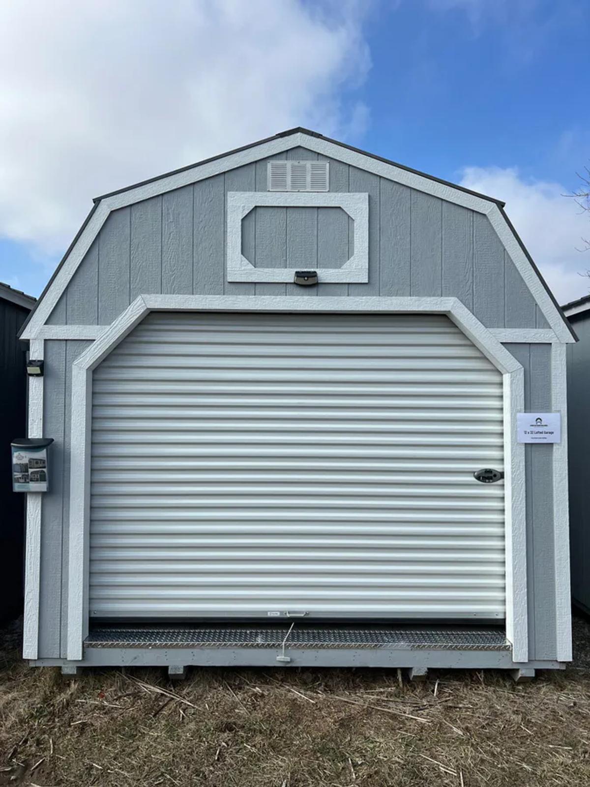 12' x 32' 12x32 Amish Lofted Garage for sale in Carleton, MI