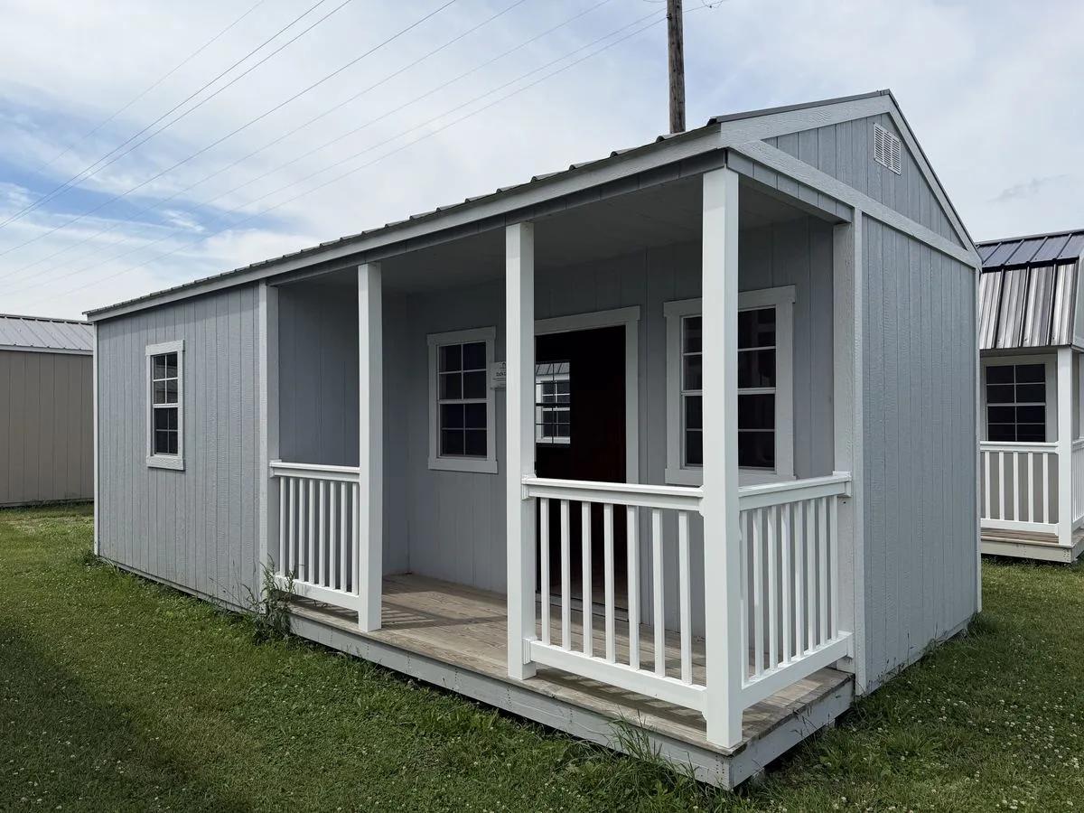 12×24 Casita at the Adrian location, front exterior view