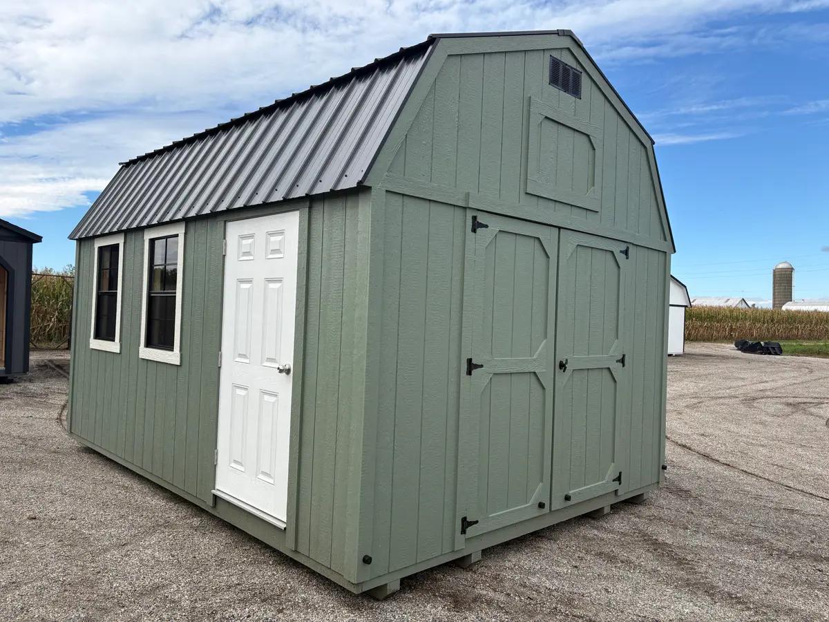 12×16 Lofted Garden Shed at the Adrian location