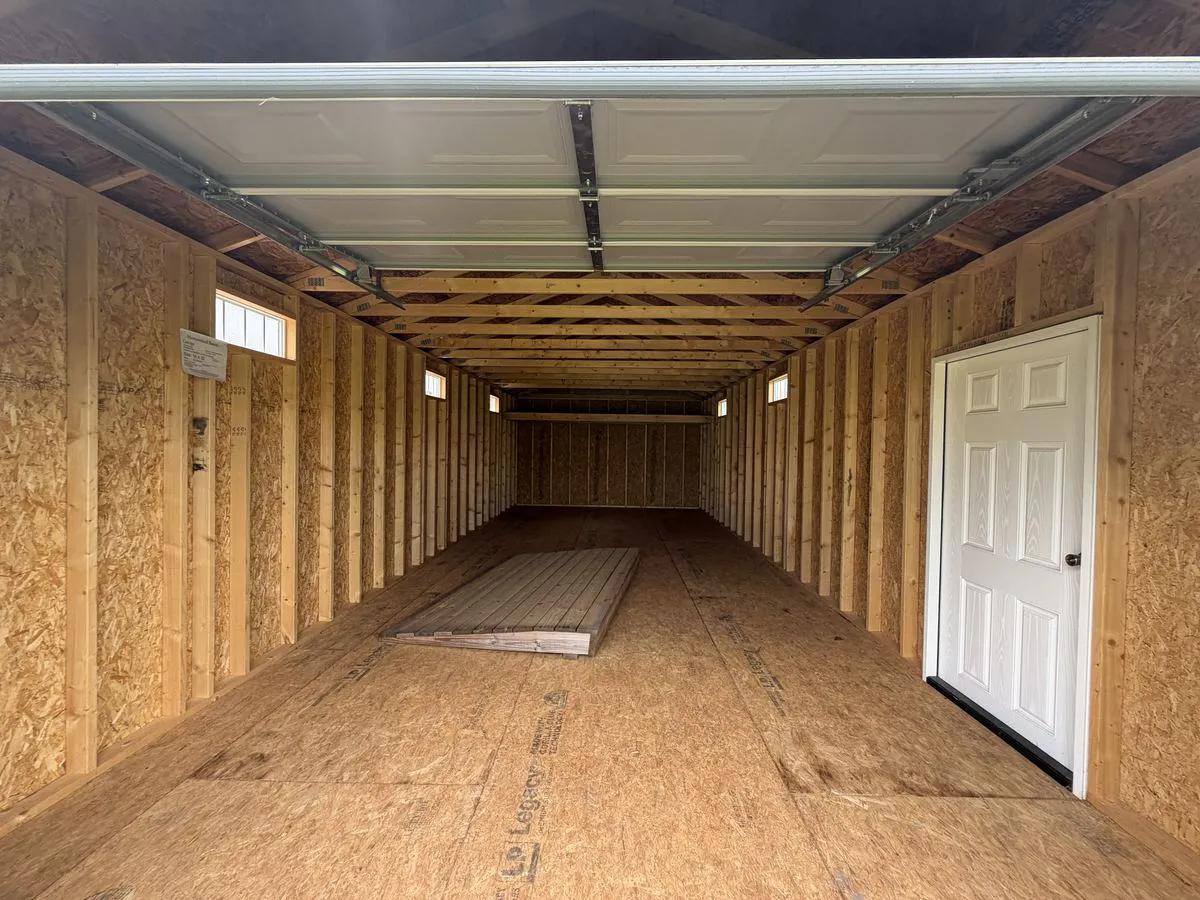 14×32 Garage at the Adrian location, interior view