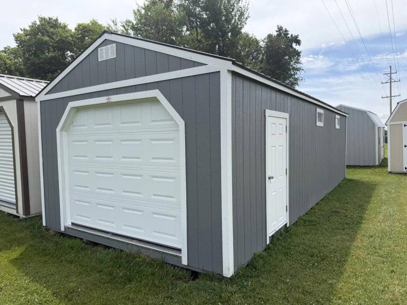14×32 Garage at the Adrian location, front exterior view
