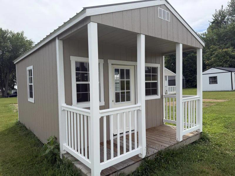 12×20 Cabin at the Adrian location, front exterior view