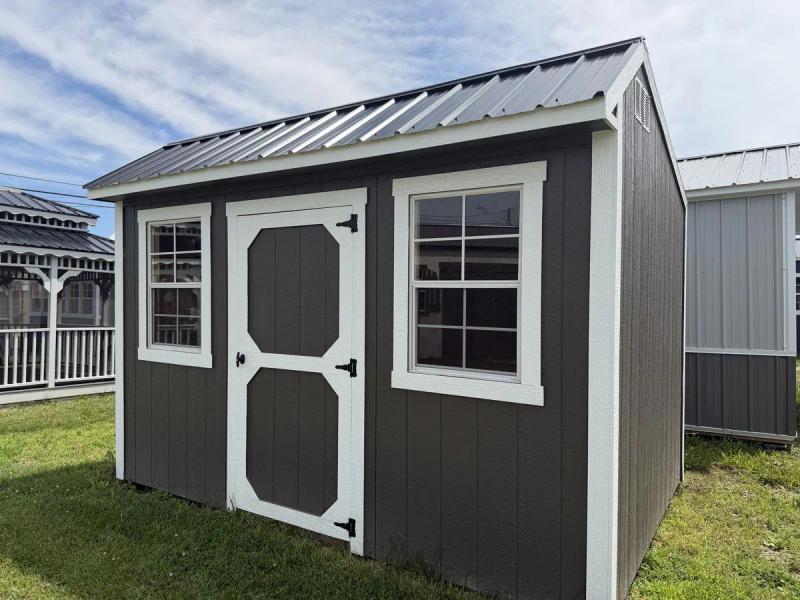 8×12 Utility Shed at the Adrian location, front exterior view