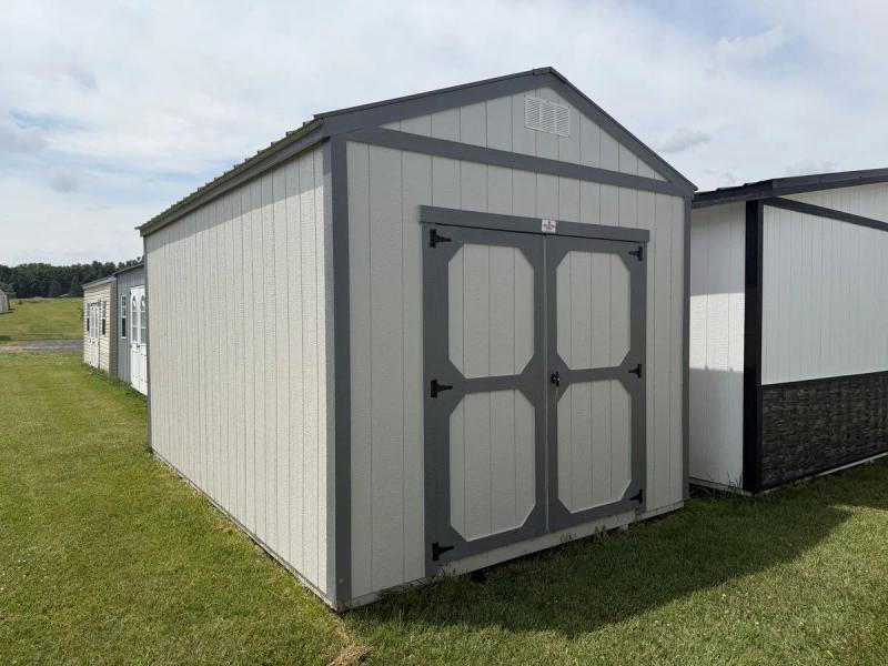 10×16 Utility Shed at the Adrian location, front exterior view