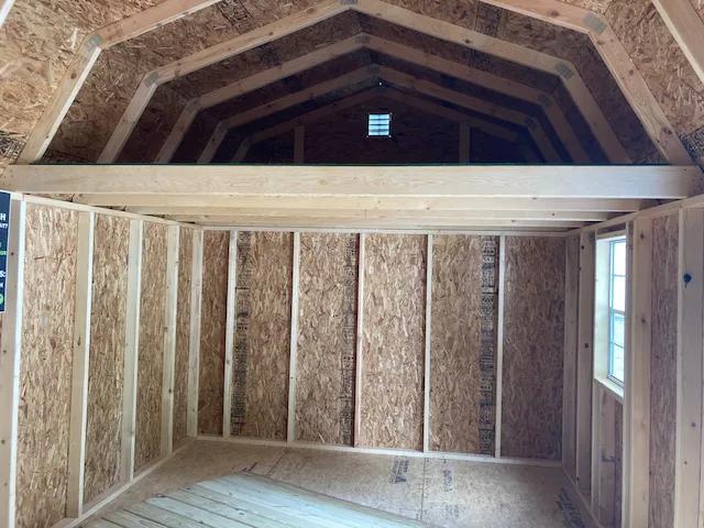 12×24 Lofted Garden Shed at the Carleton location