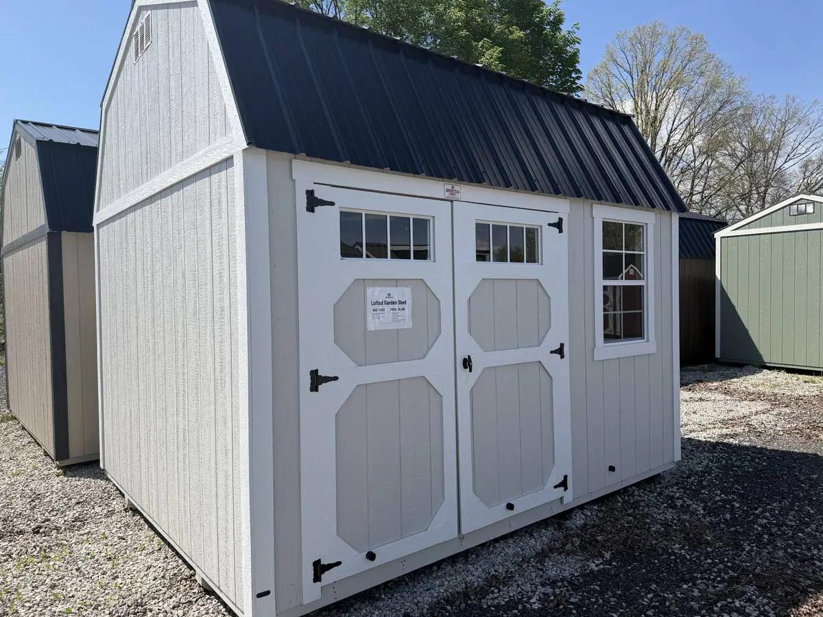 10×12 Lofted Garden Shed at the Carleton location