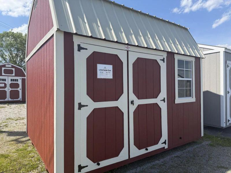 10×12 Lofted Garden Shed at the Carleton location