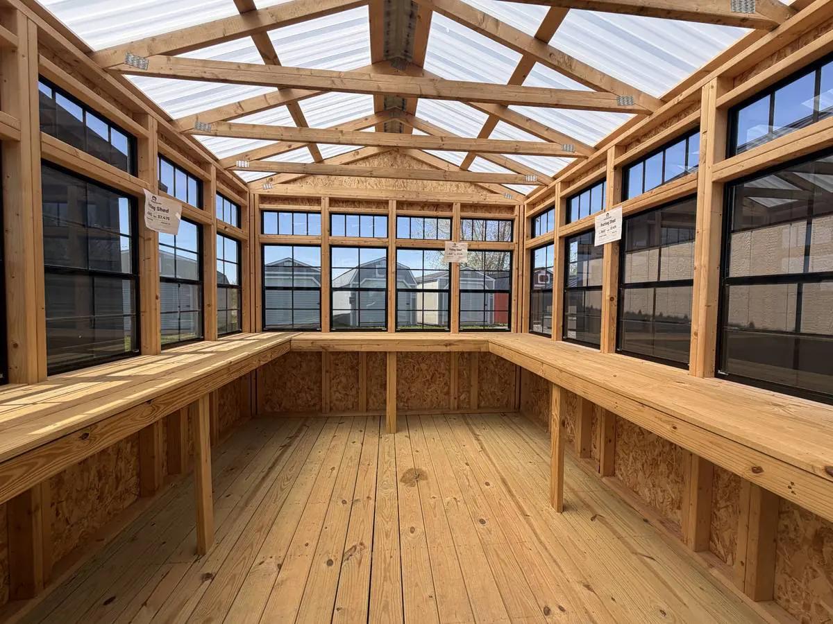 10×12 Potting Shed at the Carleton location