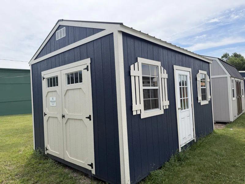 12×16 Klassic Garden Shed at the Adrian location, front exterior view