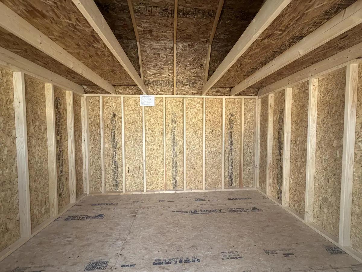 10×12 Lofted Garden Shed at the Carleton location