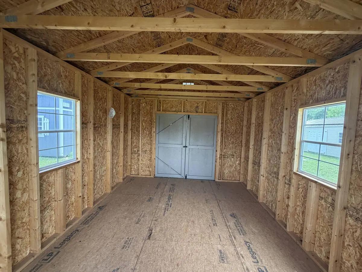 12×20 Cabin at the Adrian location, interior view