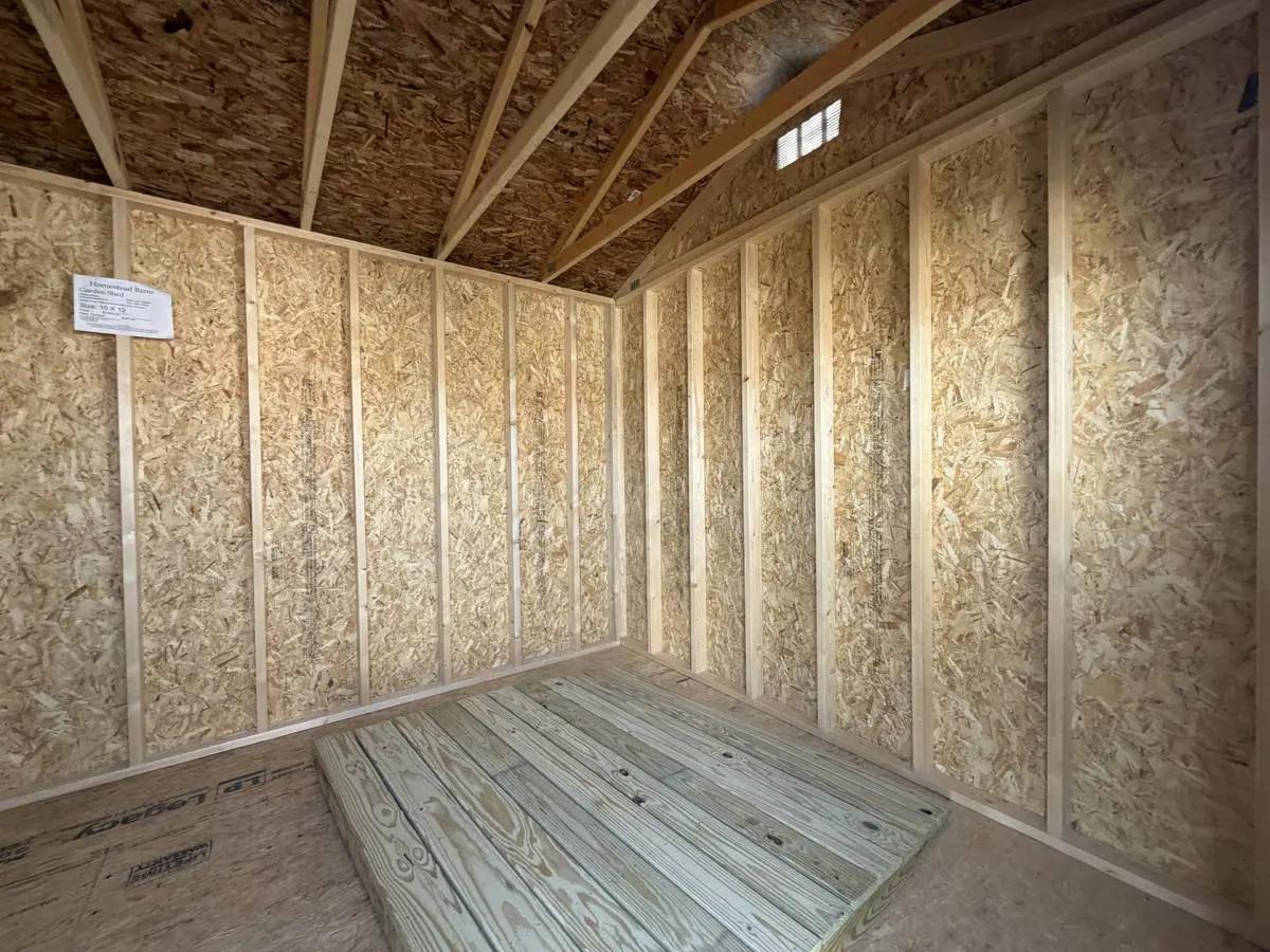10×12 Garden Shed at the Carleton location
