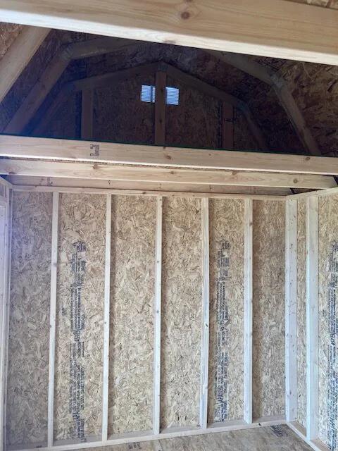 8×12 Lofted Garden Shed at the Carleton location